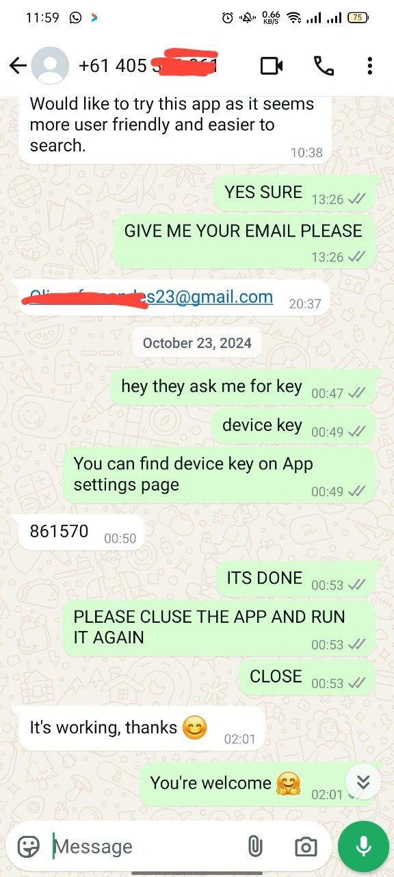 Screenshot of a WhatsApp conversation between a customer and IPTV support agent, discussing playlist customization and removing unwanted language channels for a personalized viewing experience.